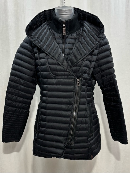 RUDSAK Jackets & Blazers - RUDSAK Sana Mid-Length Down Puffer Jacket Asymmetric Zipper with Leather Trim XL